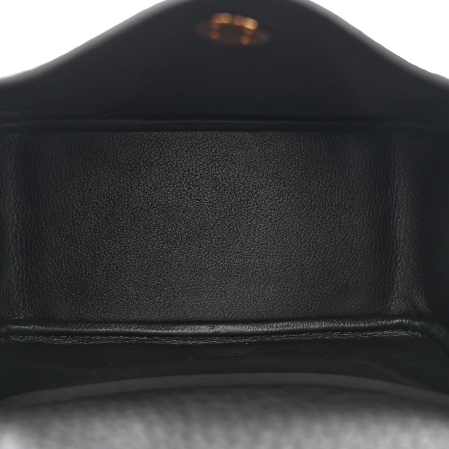 Taurillon Clemence Mini Lindy 20 Black