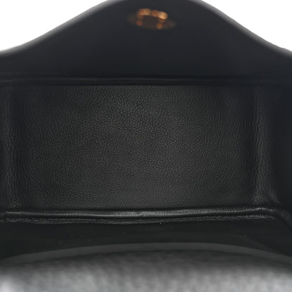 Hermes Taurillon Clemence Mini Lindy 20 Black 5 of 11