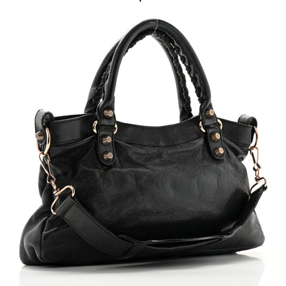 Balenciaga Agneau Giant 12 Rose Gold Hardware First Black 4 of 12