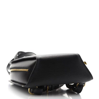 Louis Vuitton Epi Mabillon Backpack Black 4 of 8