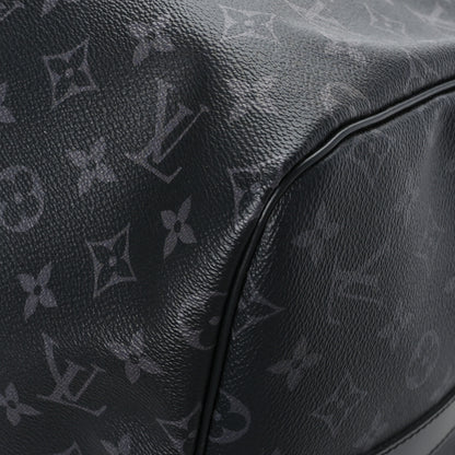 Louis Vuitton Monogram Eclipse Keepall Bandouliere 55 8 of 10