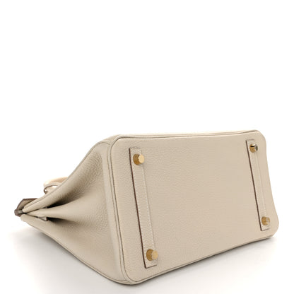 Hermes Togo Birkin 30 Craie 3 of 12