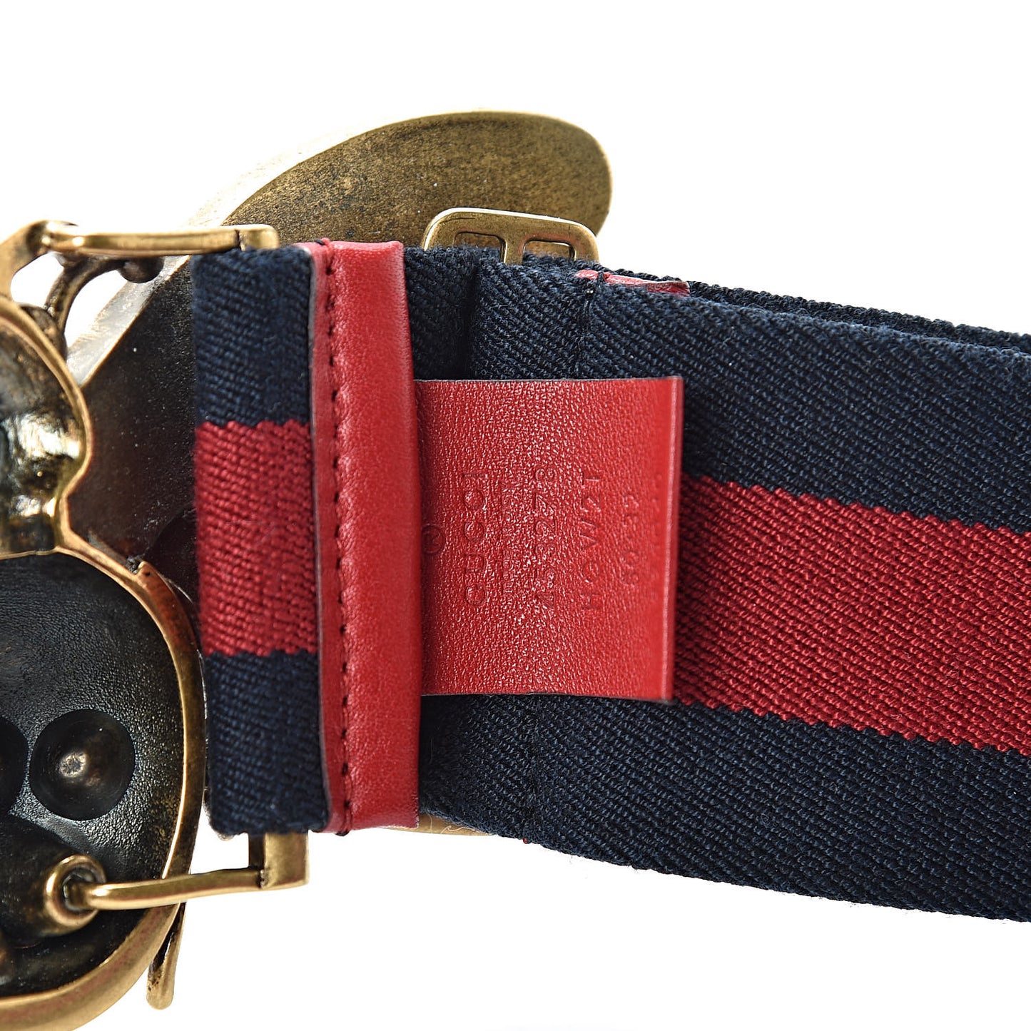 Web Queen Margaret Bee Belt 80 32 Red Navy