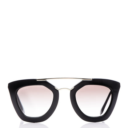Prada Acetate Cinema Sunglasses SPR 09Q Black 2 of 16
