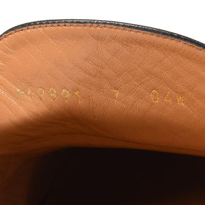 Gucci Goatskin Web GG Mens Princetown Slippers 7 Black 8 of 13