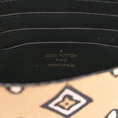 Louis Vuitton Monogram Wild At Heart Felicie Strap & Go Arizona Creme 6 of 9