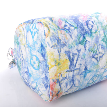 Louis Vuitton Monogram Pastel Colors Keepall Bandouliere 50 Multicolor 7 of 8