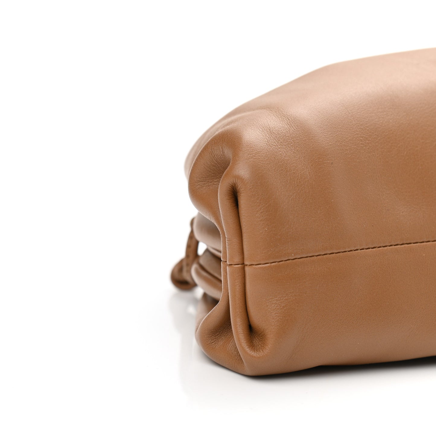 Butter Calfskin The Mini Pouch Camel