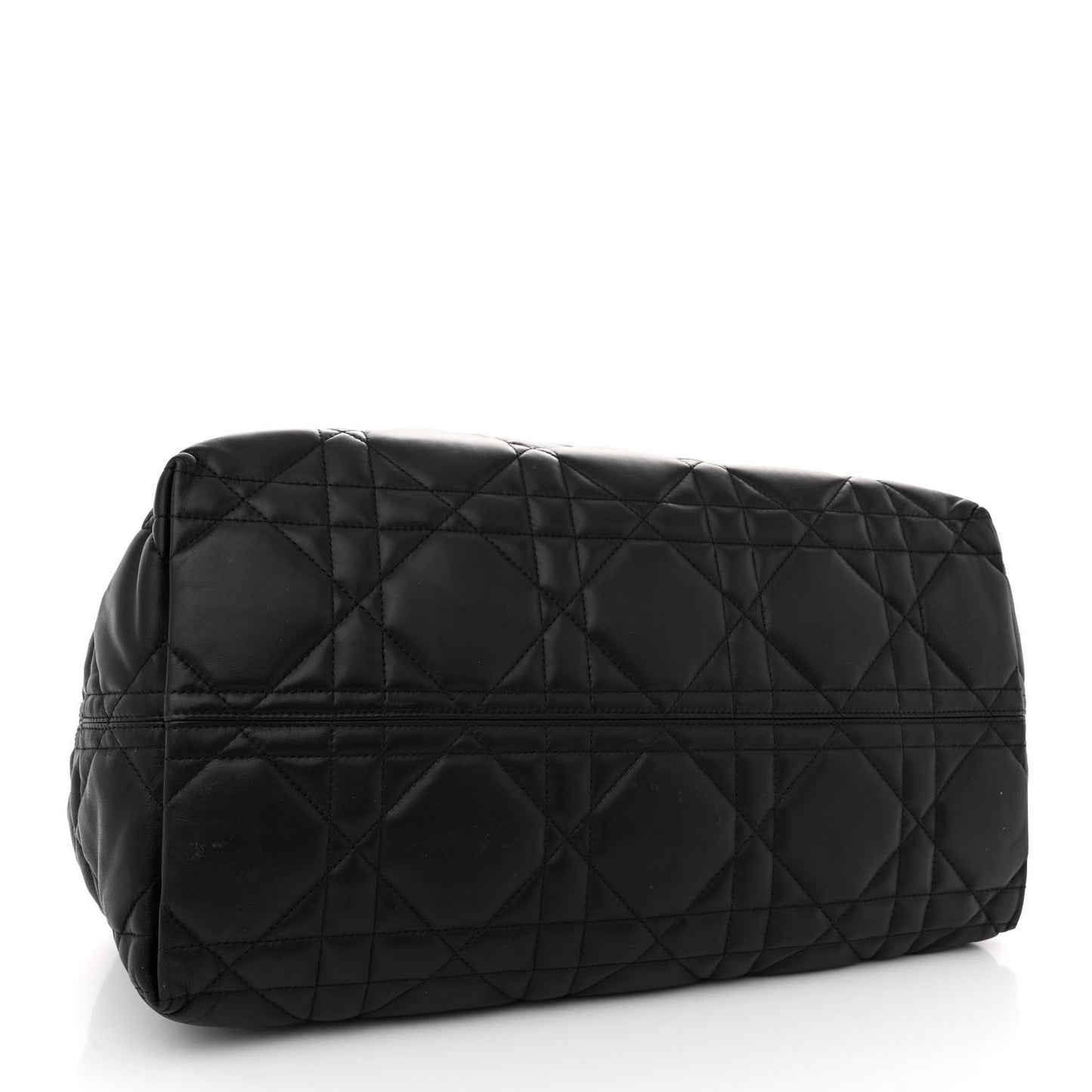 Calfskin Macrocannage Large Toujours Black