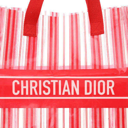 Christian Dior PVC Diorivera Tote Red 6 of 8