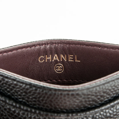 Chanel Caviar Quilted Card Holder Black 6 of 7