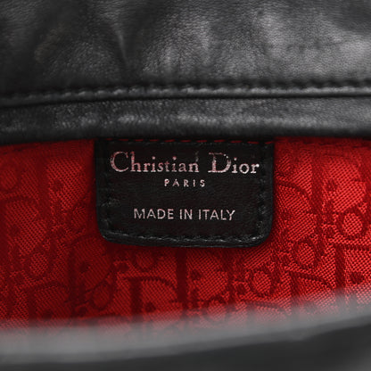 Christian Dior Lambskin Cannage Medium Lady Dior Black 6 of 12