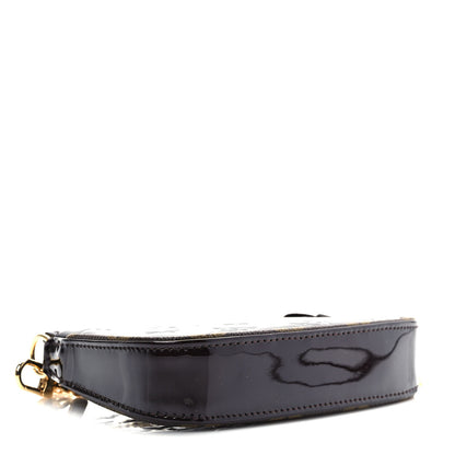 Louis Vuitton Vernis Monogram Mini Pochette Accessories Amarante 4 of 6