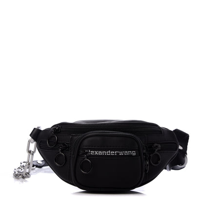 Alexander Wang Lambskin Attica Mini Belt Bag Black 1 of 9