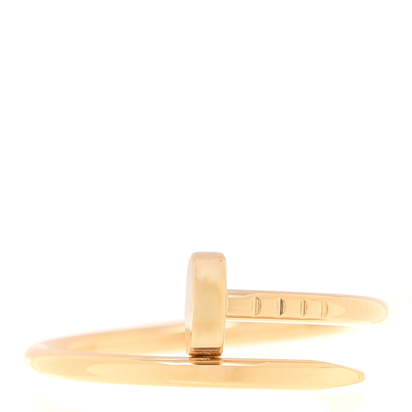 18K Yellow Gold Small Juste Un Clou Ring 56 7.5