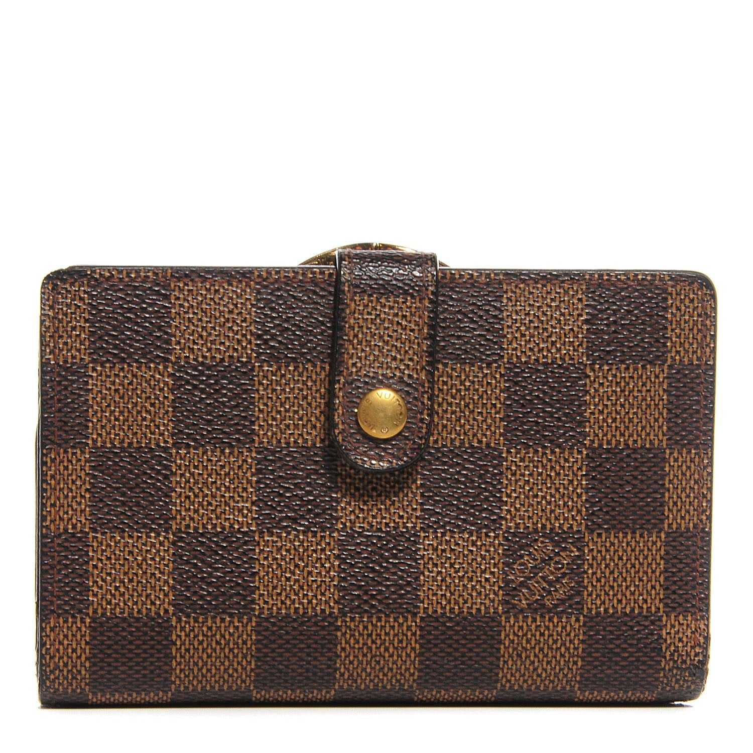 Louis Vuitton Damier Ebene French Purse Wallet 1 of 9