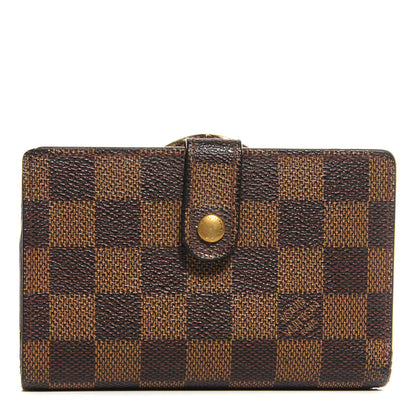 Louis Vuitton Damier Ebene French Purse Wallet 1 of 9