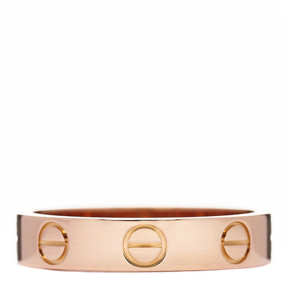 Cartier 18K Pink Gold 3.5mm LOVE Wedding Band Ring 48 4.5 1 of 4