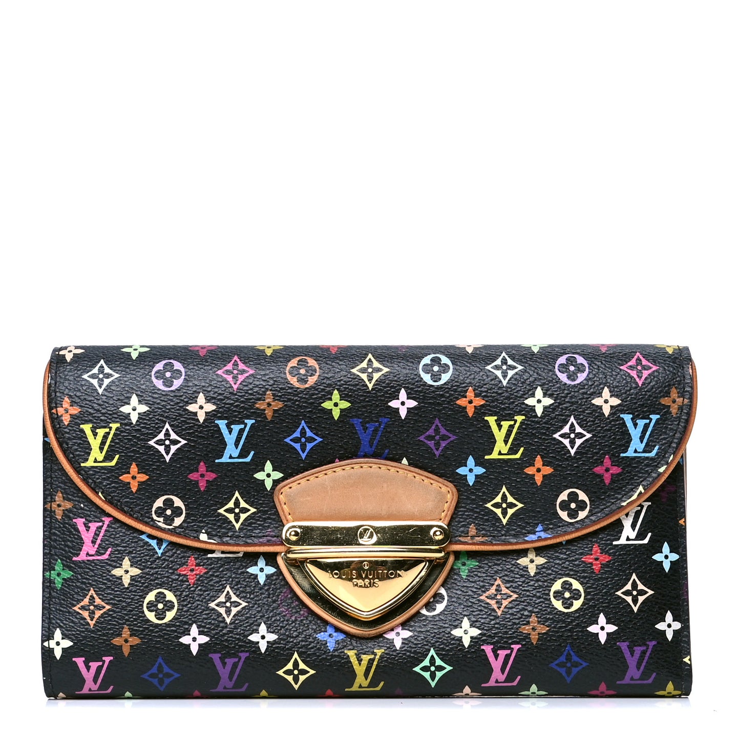 Monogram Multicolor Eugenie Wallet Black