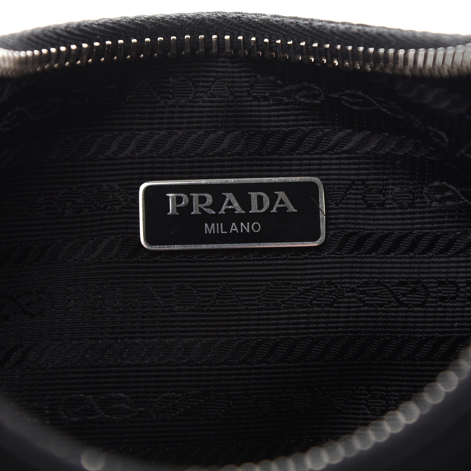 Prada Nylon Re-Edition 2005 Shoulder Bag Black 6 of 9