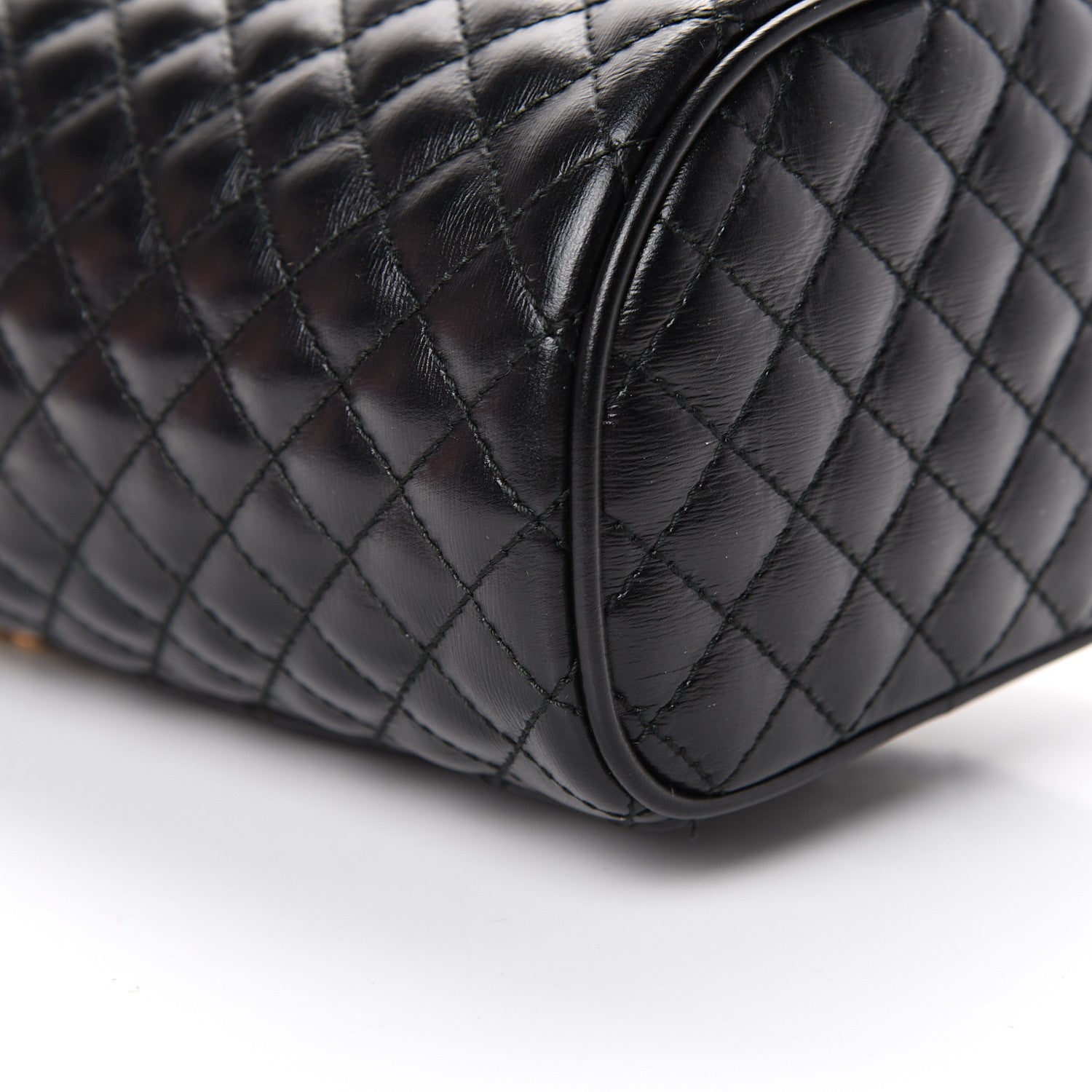 Gucci Calfskin Trapuntata Zumi Belt Bag Black 9 of 10