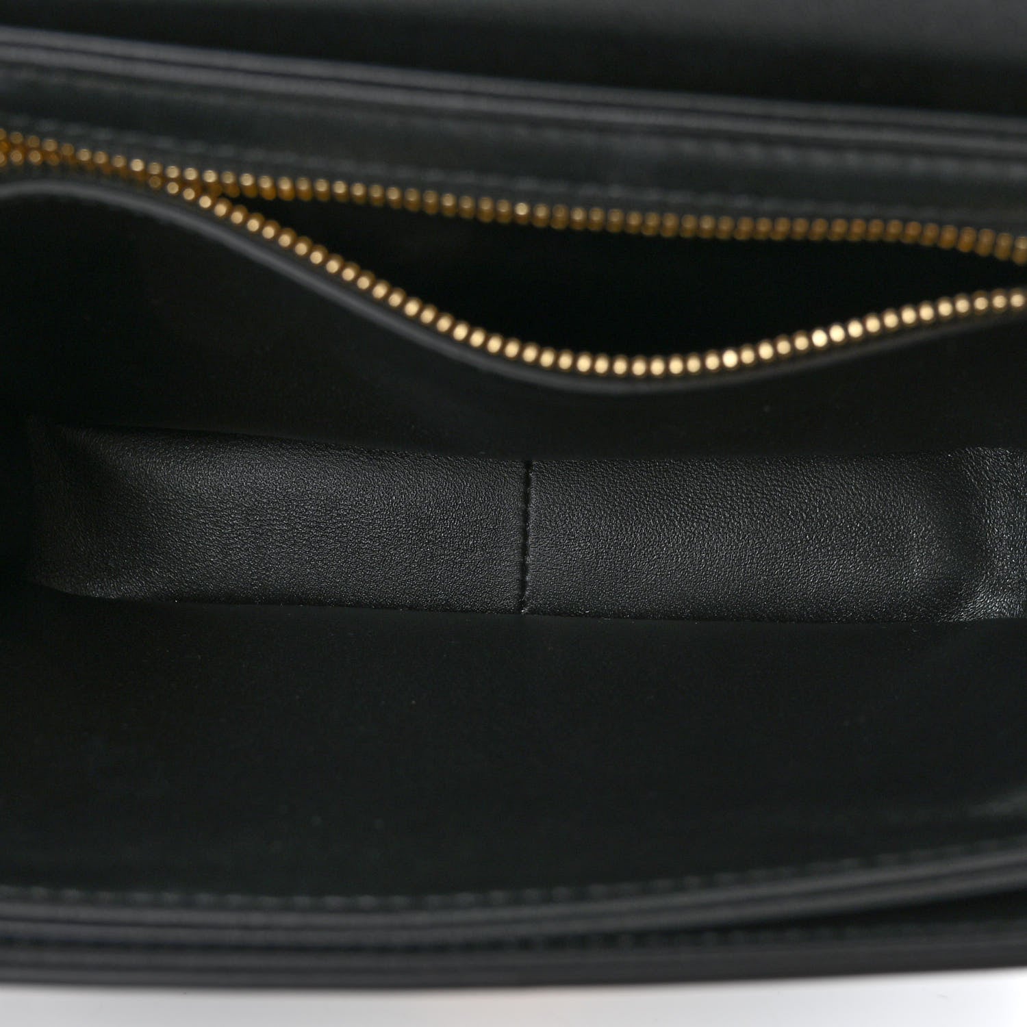 Celine Shiny Calfskin Teen Triomphe Black 5 of 9
