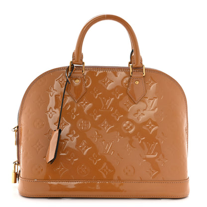 Louis Vuitton Vernis Alma PM Rose Velours 1 of 12