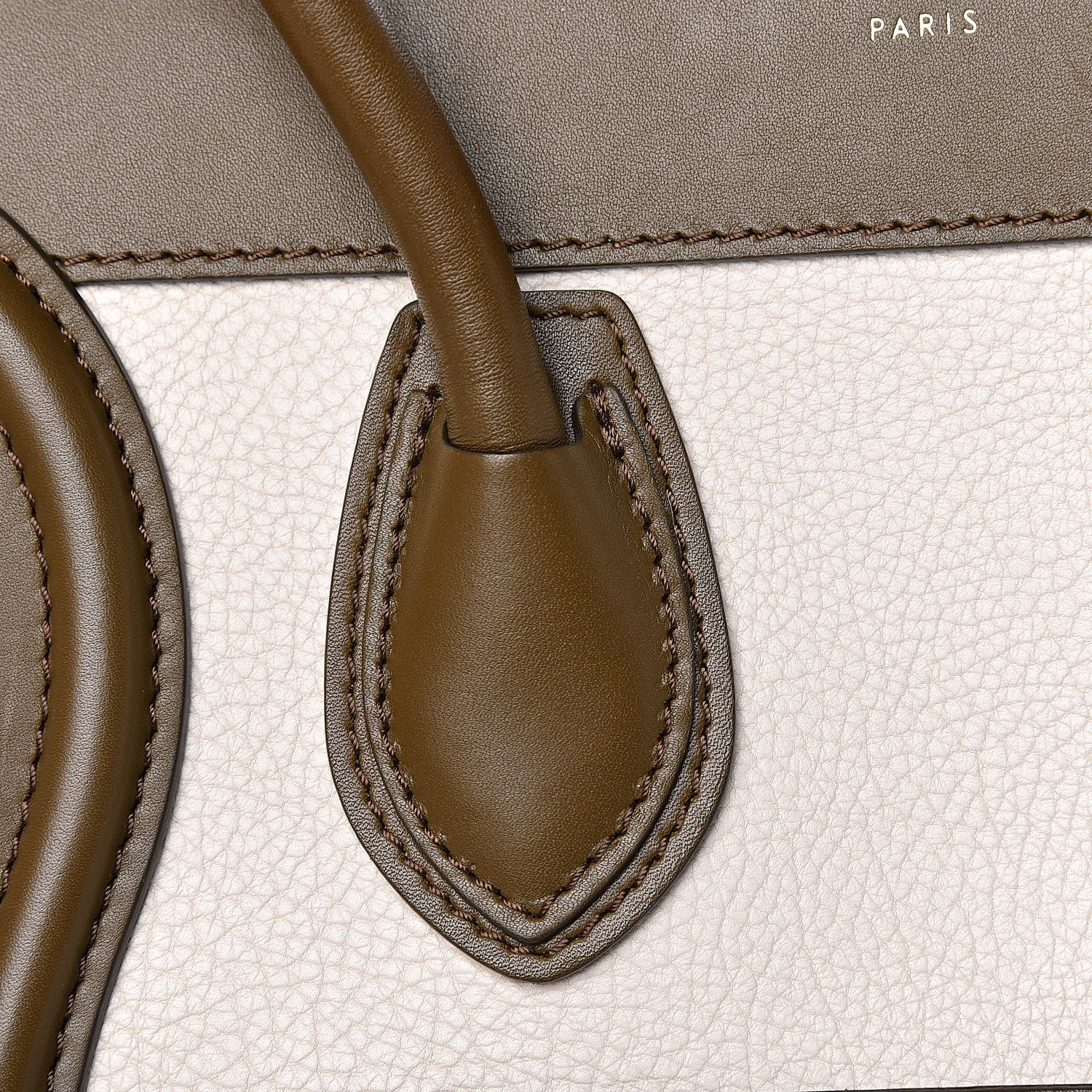 Celine Velluto Smooth Calfskin Suede Micro Tri-Color Luggage 9 of 11