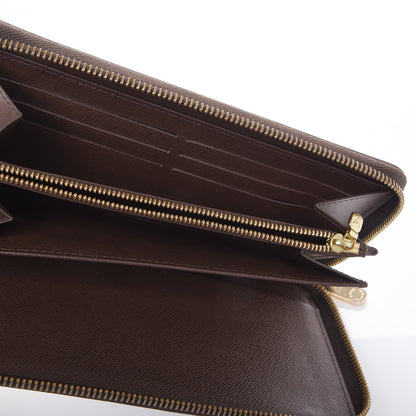 Louis Vuitton Damier Ebene Zippy Organizer Wallet 8 of 9