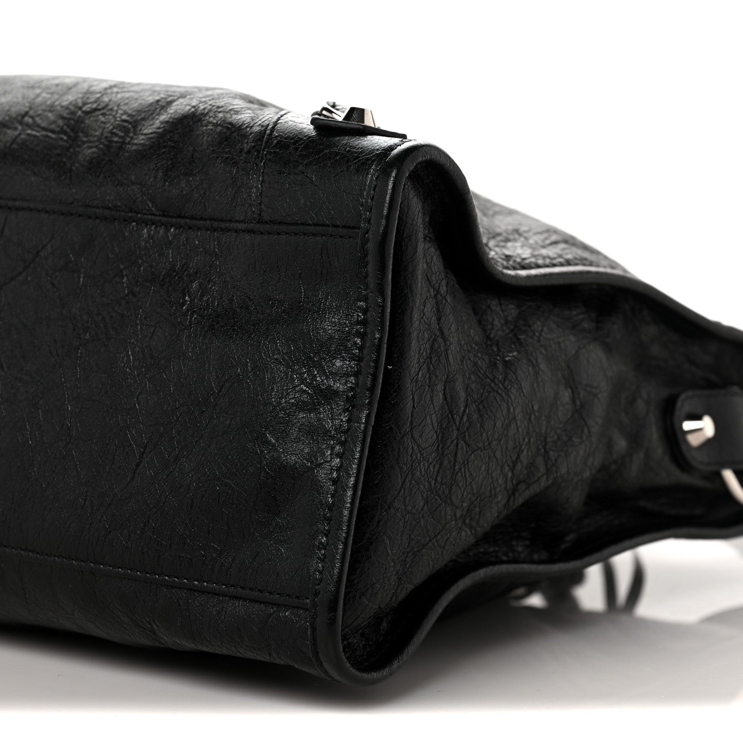 Balenciaga Agneau Classic Silver Hardware City Black 9 of 9