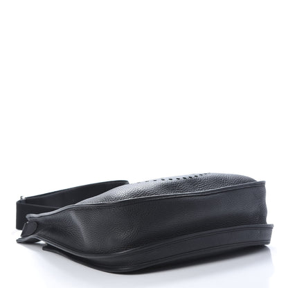Hermes Taurillon Clemence Evelyne III GM Black 4 of 10