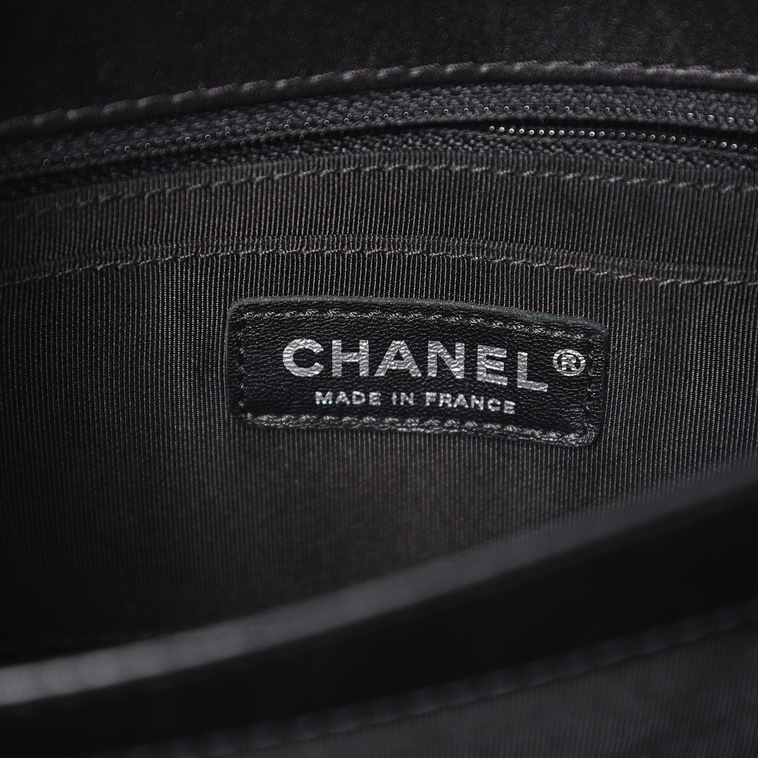 Chanel Calfskin Medium Braided Chic Flap Black 6 of 15