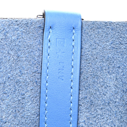 Hermes Taurillon Clemence Swift Picotin Lock 22 MM Bleu Paradis 7 of 9