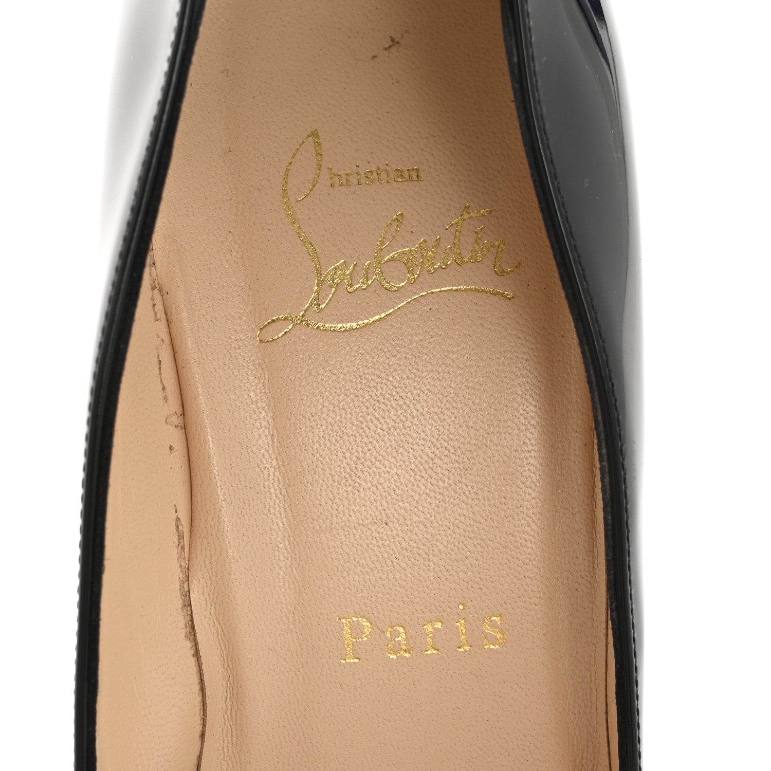 Christian Louboutin Patent Pigalle Follies 100 Pumps 39.5 Black 8 of 9
