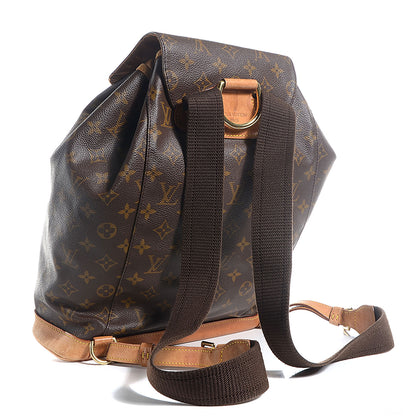 Louis Vuitton Monogram Montsouris GM Backpack 3 of 8