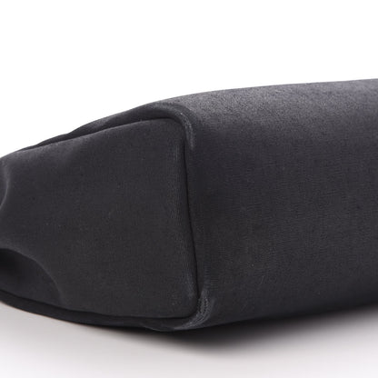 Hermes Toile Vache Calfskin Herbag 30 PM Black Natural 13 of 14