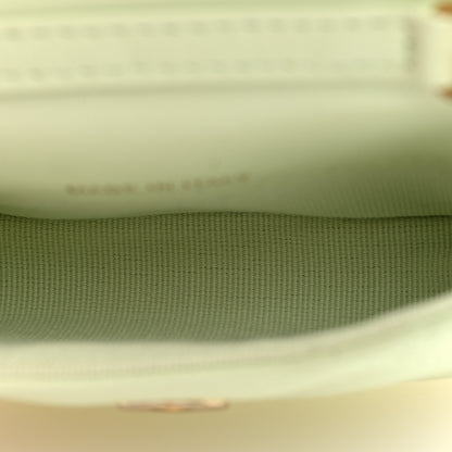 Chanel Lambskin Quilted Chanel 19 Flap Mini Shoulder Bag Light Green 5 of 10