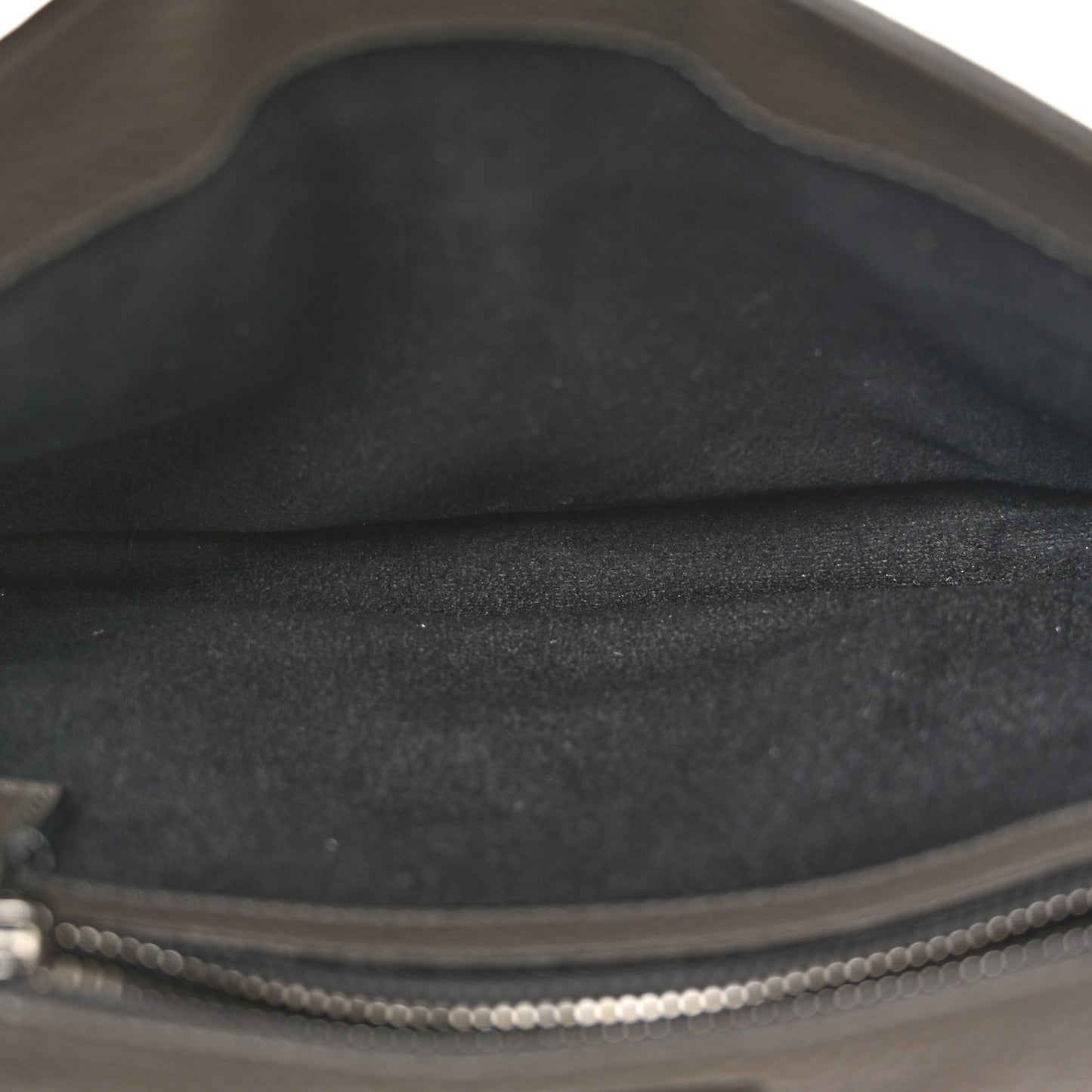 Pebbled Calfskin Alix Zip + Padlock Crossbody Grey