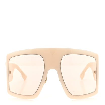 Christian Dior Acetate DiorSo Light 1 Shield Sunglasses Ivory 2 of 8