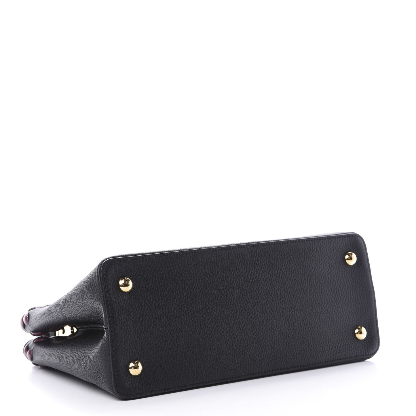 Taurillon Lambskin Capucines MM Black