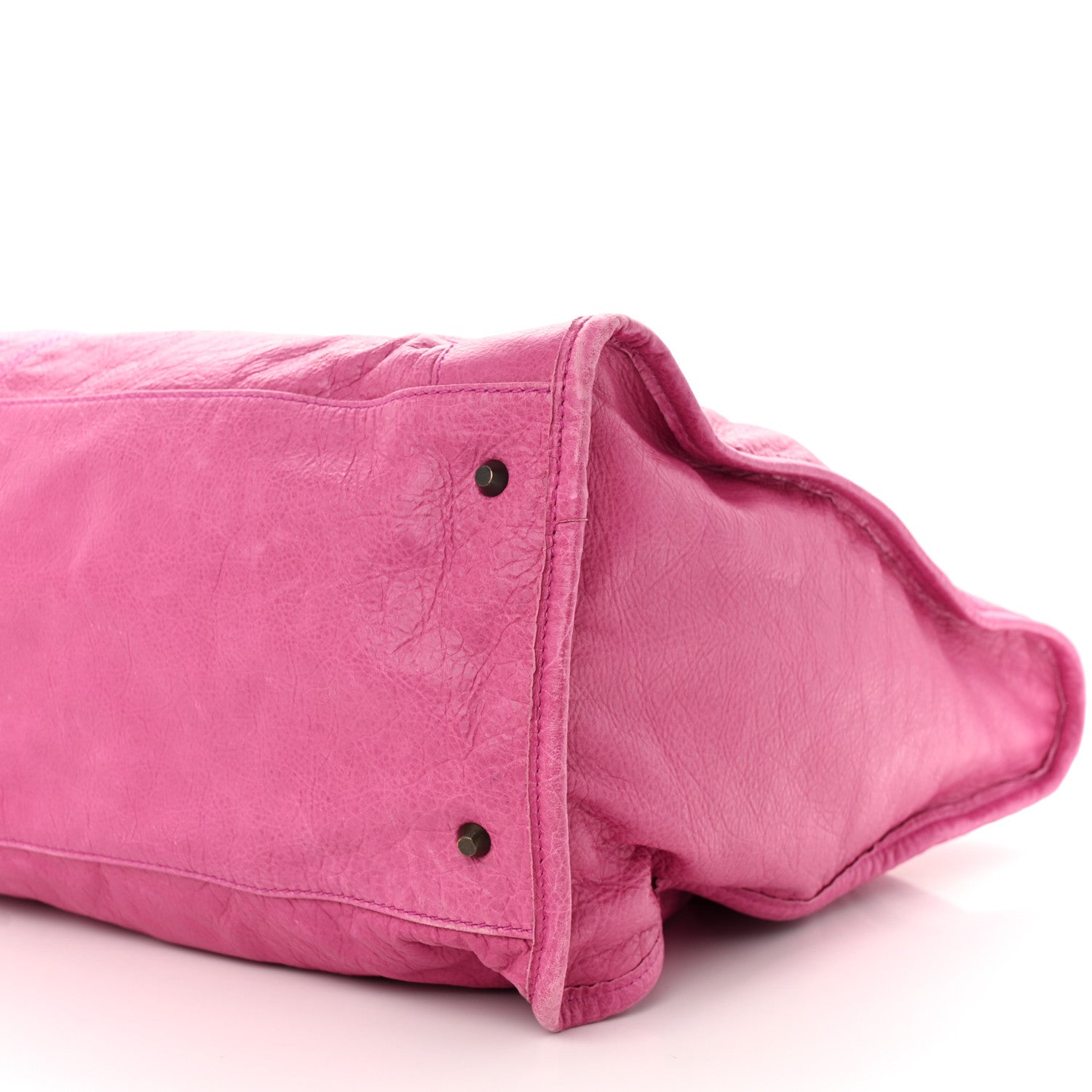 Balenciaga Agneau Classic Hardware Weekender Cyclamen Fucsia 10 of 12