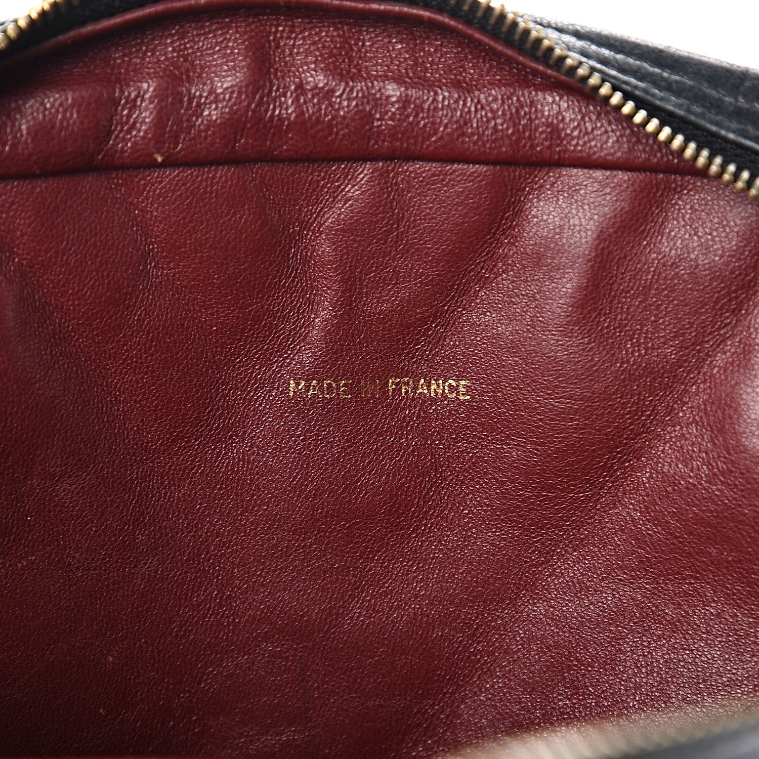 Chanel Lambskin Chevron Quilted Shoulder Bag Black 6 of 12