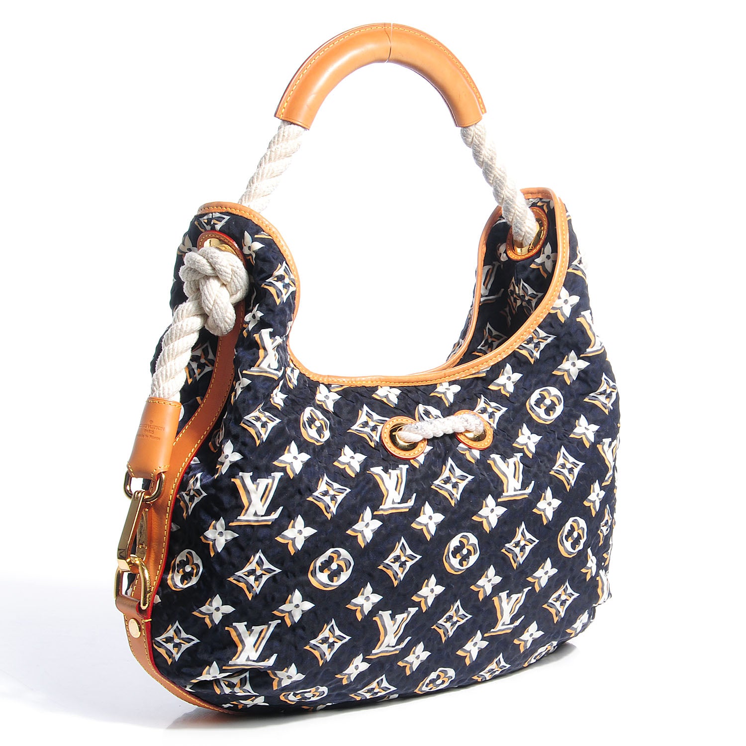 Louis Vuitton Canvas Monogram Cruise Bulles MM Navy 3 of 7