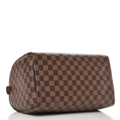 Louis Vuitton Damier Ebene Speedy 30 4 of 9