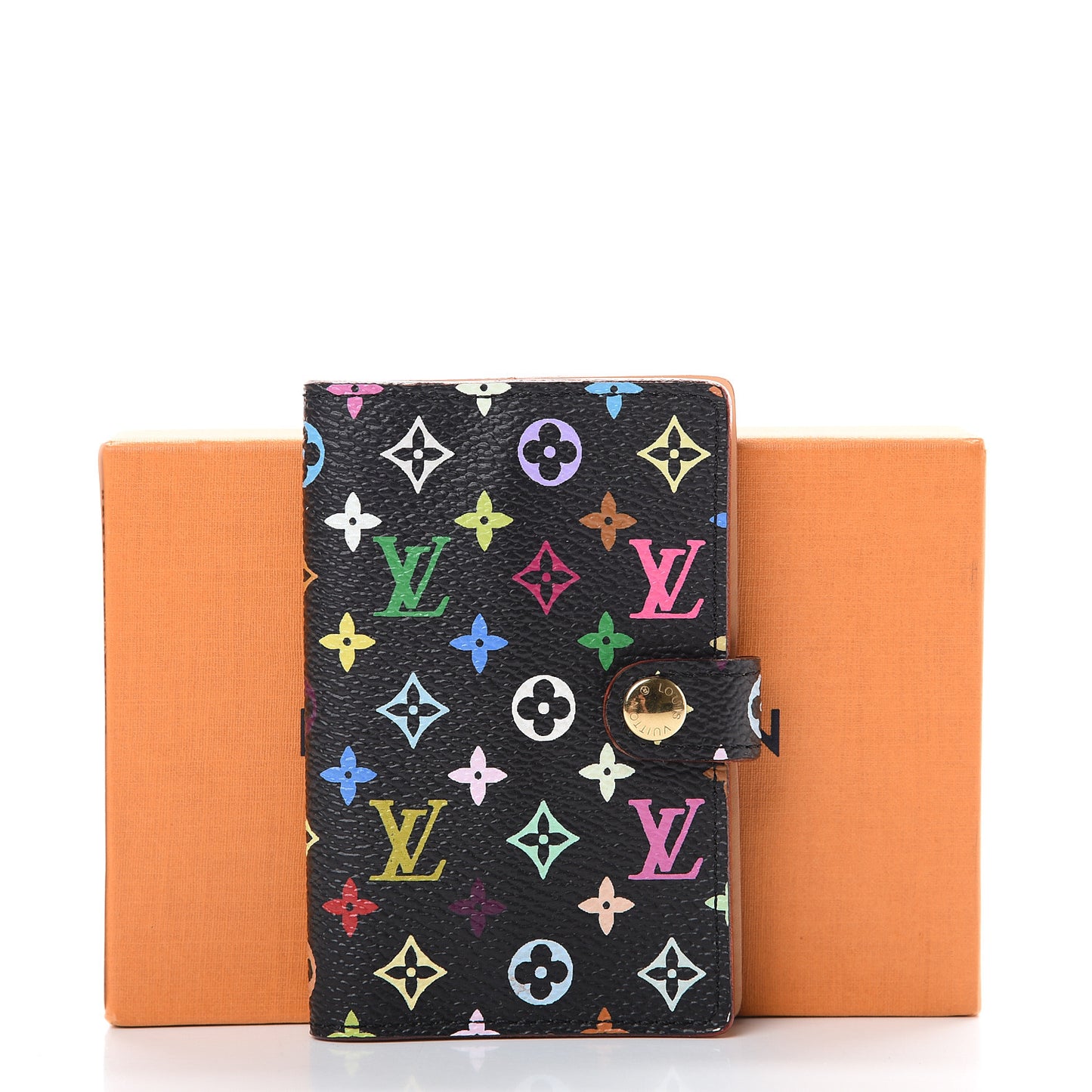 Monogram Multicolor Carnet de Bal Mini Agenda Cover Black