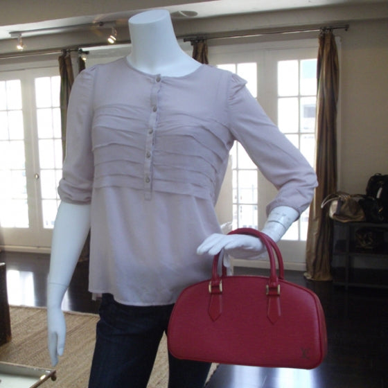 Louis Vuitton Epi Jasmin Castillan Red 3 of 9
