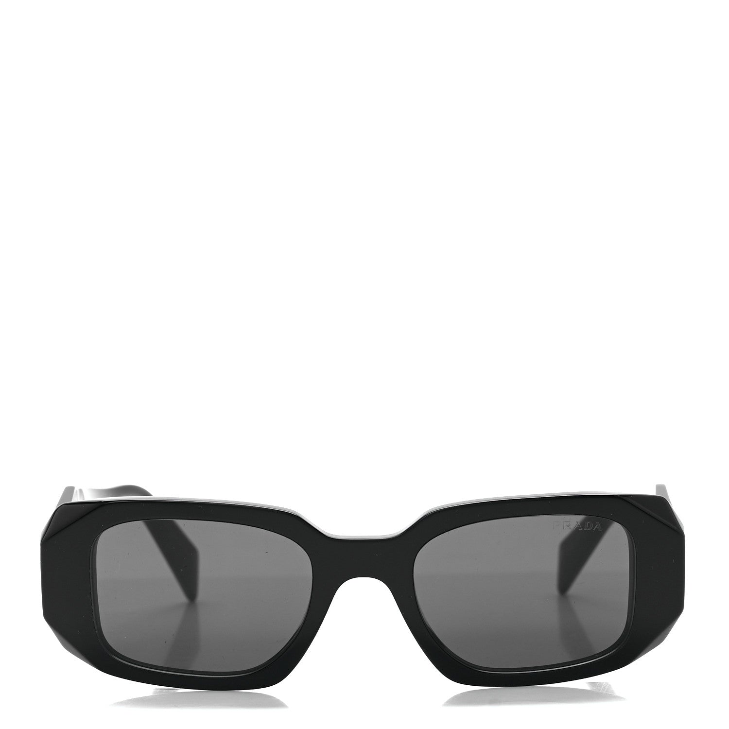 Prada Acetate Symbole Sunglasses SPR 17W Black 2 of 8