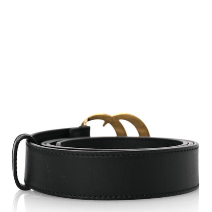 Gucci Calfskin Double G 40mm Belt 90 36 Black 2 of 9