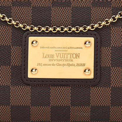 Louis Vuitton Damier Ebene Eva Clutch 8 of 12
