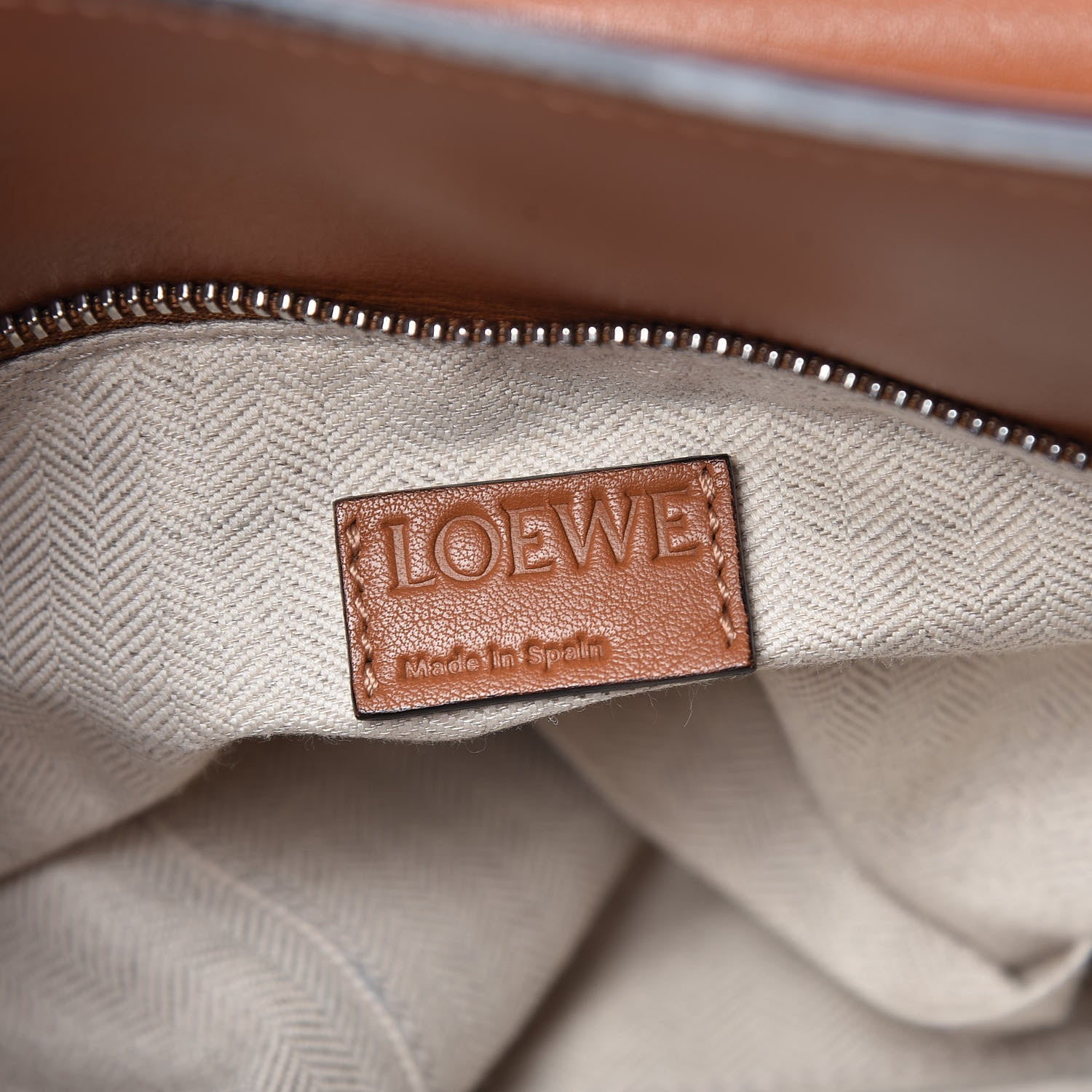 Loewe Calfskin Large Puzzle Bag Tan 8 of 11